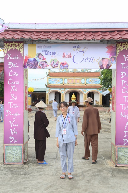 Beginning the Summer retreat at Dong Cao pagoda in Thanh Hoa