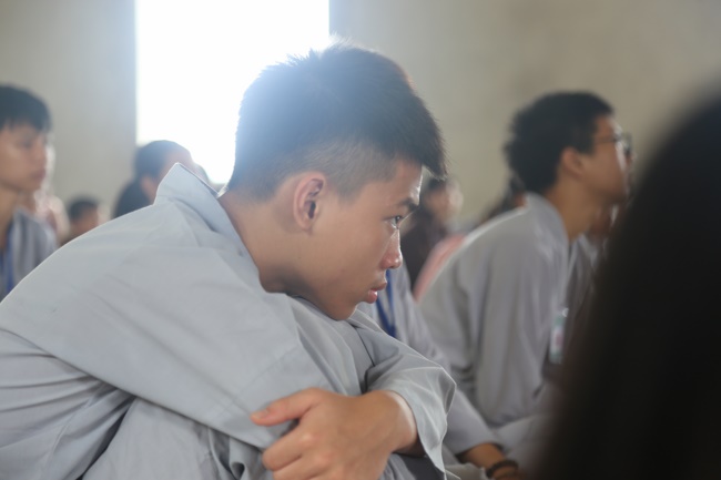 The second day of the summer retreat at Dong Cao pagoda