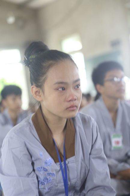 The second day of the summer retreat at Dong Cao pagoda