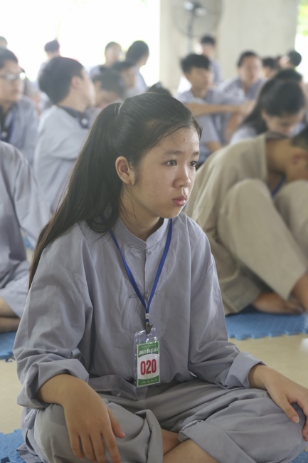 The second day of the summer retreat at Dong Cao pagoda
