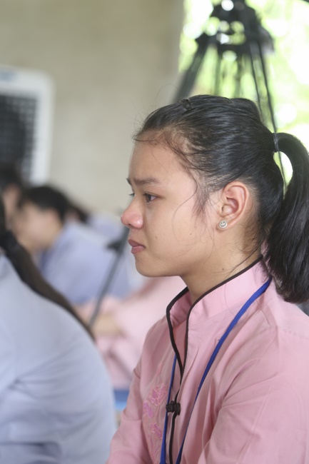 The second day of the summer retreat at Dong Cao pagoda