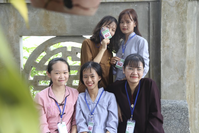 The second day of the summer retreat at Dong Cao pagoda