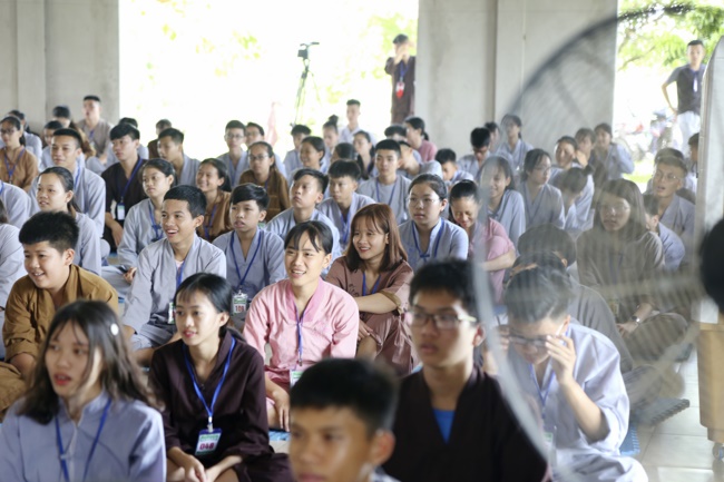 The third day of the summer retreat at Dong Cao pagoda