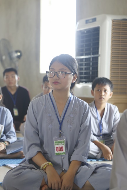 The third day of the summer retreat at Dong Cao pagoda