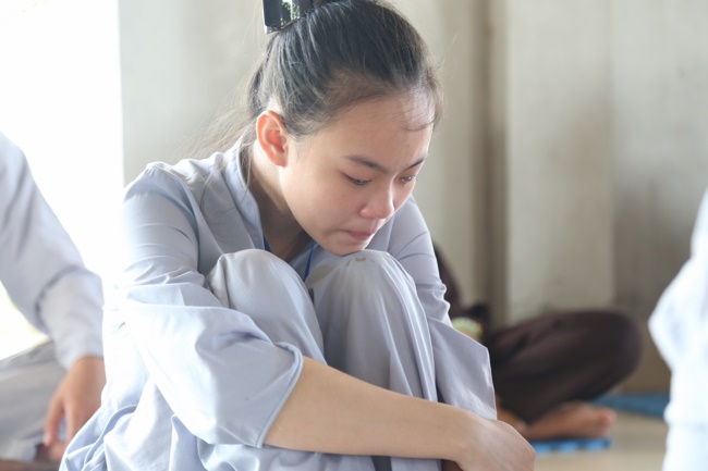 The third day of the summer retreat at Dong Cao pagoda