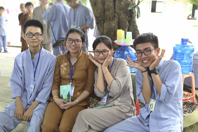 The third day of the summer retreat at Dong Cao pagoda