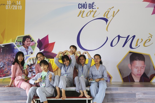 The third day of the summer retreat at Dong Cao pagoda