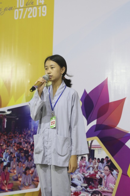 The third day of the summer retreat at Dong Cao pagoda