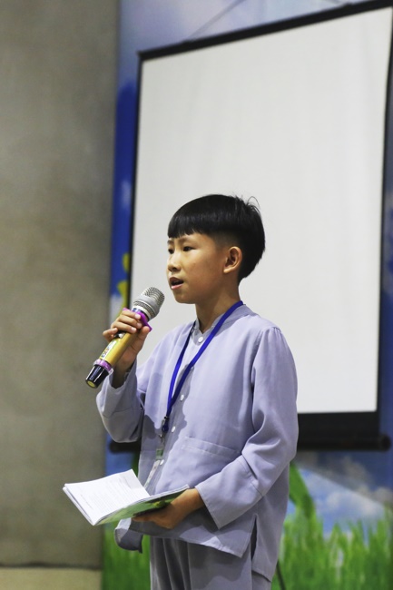 The third day of the summer retreat at Dong Cao pagoda