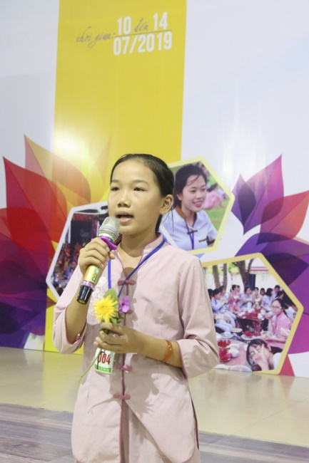 The third day of the summer retreat at Dong Cao pagoda