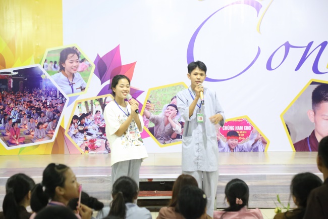 The third day of the summer retreat at Dong Cao pagoda