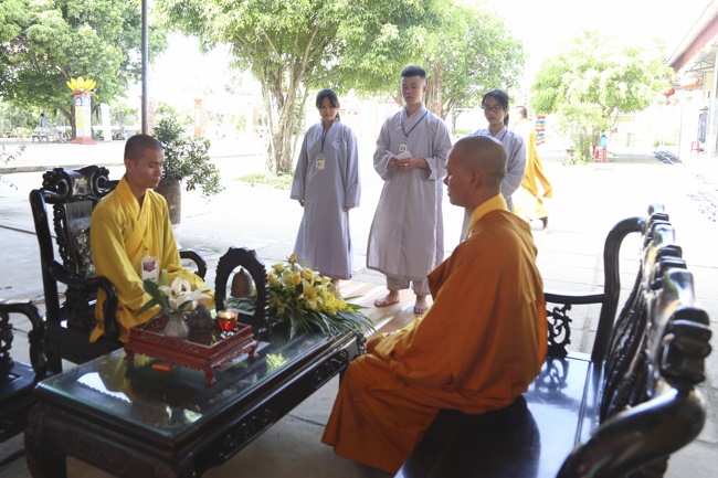 The third day of the summer retreat at Dong Cao pagoda
