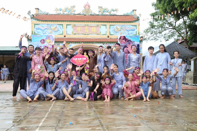 The fourth day of summer retreat at Dong Cao pagoda