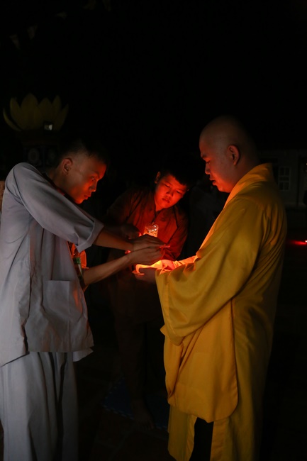 The fourth day of summer retreat at Dong Cao pagoda