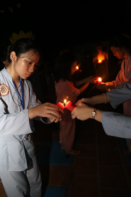 The fourth day of summer retreat at Dong Cao pagoda