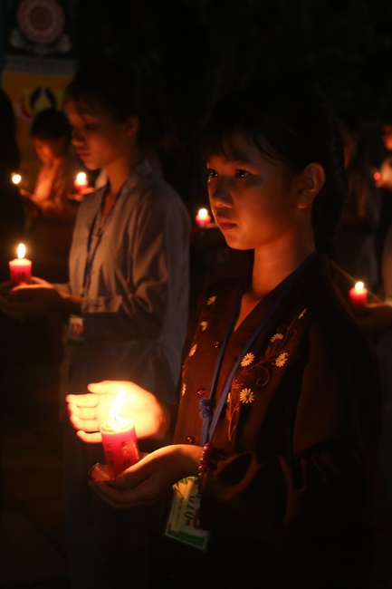 The fourth day of summer retreat at Dong Cao pagoda
