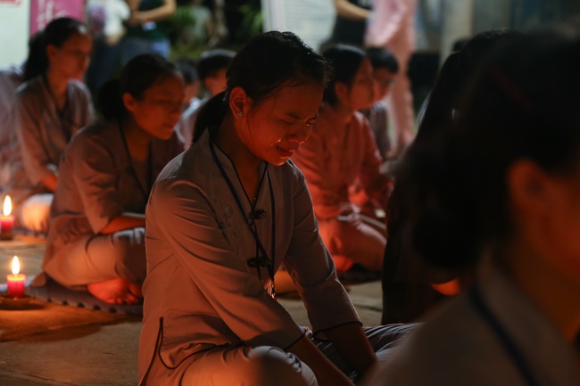 The fourth day of summer retreat at Dong Cao pagoda