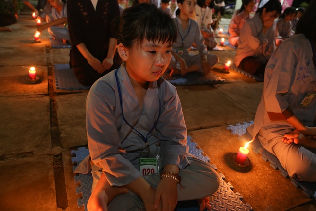 The fourth day of summer retreat at Dong Cao pagoda
