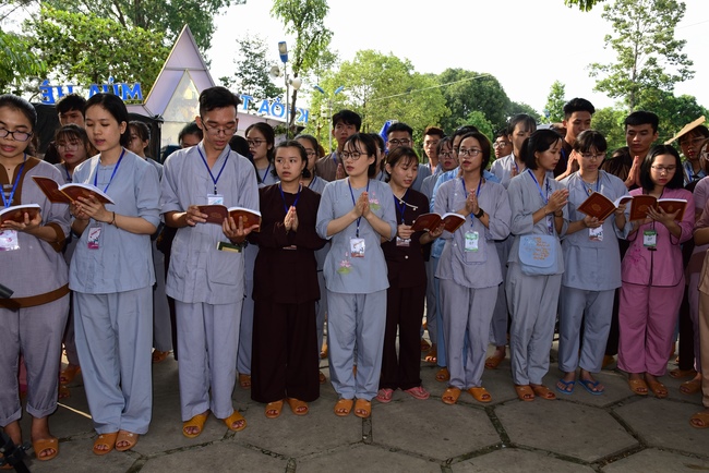 Phóng sanh tại Củ Chi và cầu siêu