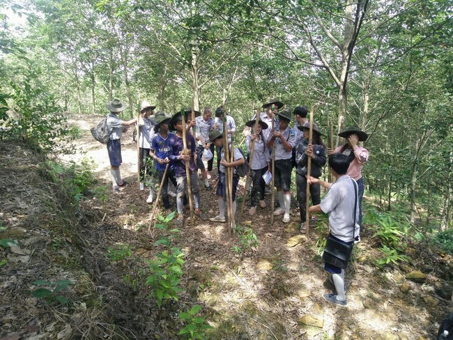 The Opening Ceremony of six-Harmony Camp of the Eighth time of Buddhist families in Binh Phuoc Province.