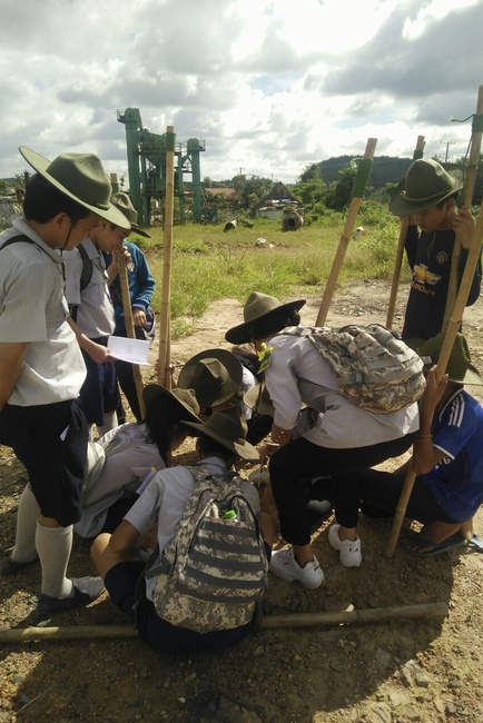 The Opening Ceremony of six-Harmony Camp of the Eighth time of Buddhist families in Binh Phuoc Province.