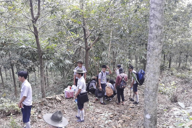The Opening Ceremony of six-Harmony Camp of the Eighth time of Buddhist families in Binh Phuoc Province.