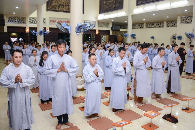 Buổi học oai nghi dành cho Phật tử khi đến chùa