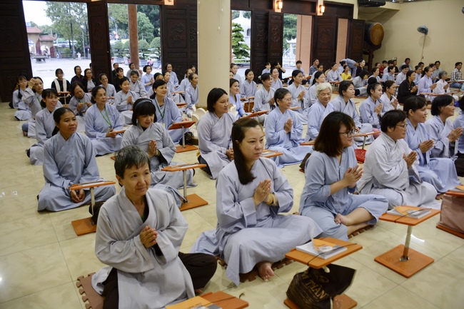 Buổi học oai nghi dành cho Phật tử khi đến chùa