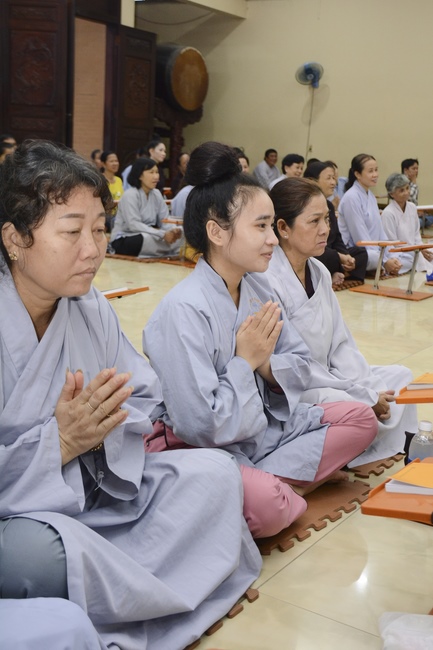 Buổi học oai nghi dành cho Phật tử khi đến chùa