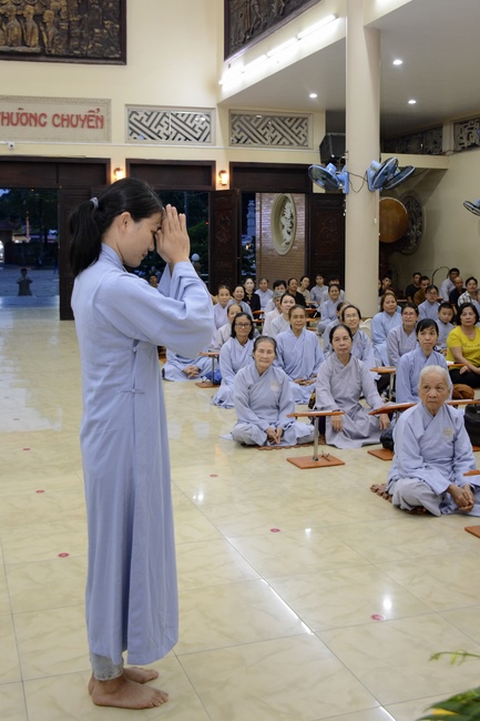 Buổi học oai nghi dành cho Phật tử khi đến chùa