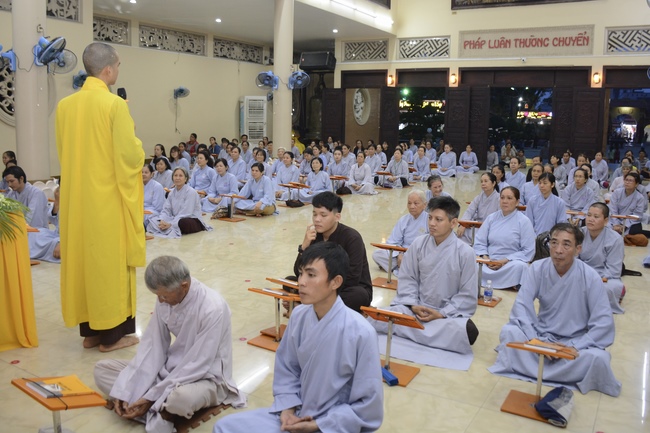 Buổi học oai nghi dành cho Phật tử khi đến chùa