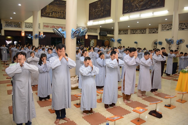 Buổi học oai nghi dành cho Phật tử khi đến chùa