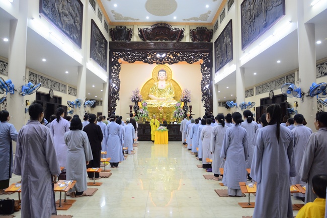 Buổi học oai nghi dành cho Phật tử khi đến chùa