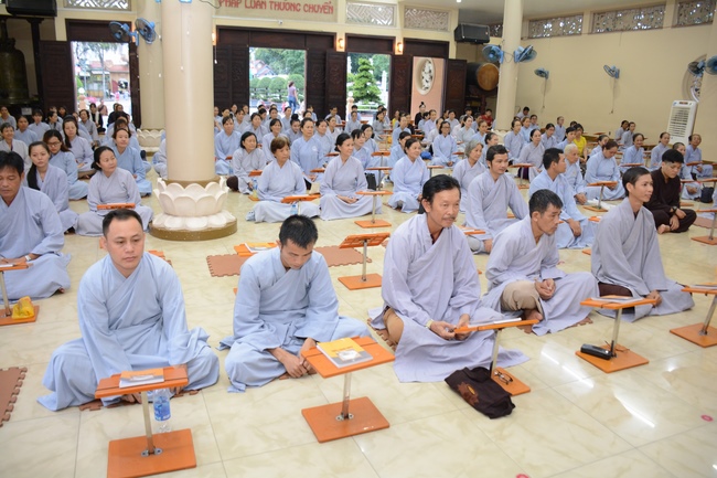 Buổi học oai nghi dành cho Phật tử khi đến chùa