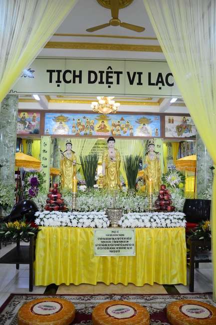 Viếng tang lễ cố Hòa thượng chùa Pháp Bửu