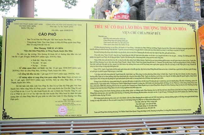 Viếng tang lễ cố Hòa thượng chùa Pháp Bửu