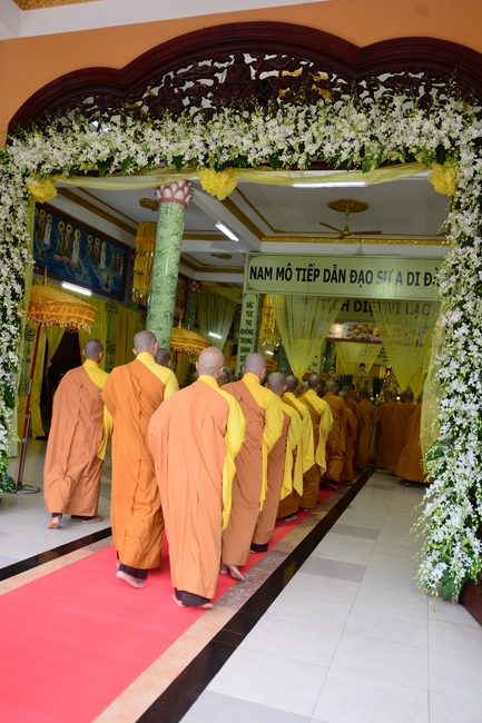 Viếng tang lễ cố Hòa thượng chùa Pháp Bửu