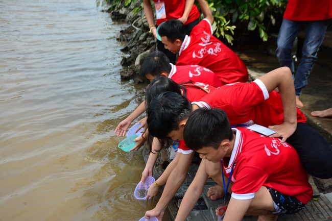 The late day of the Summer retreat at Tay Khanh Pagoda