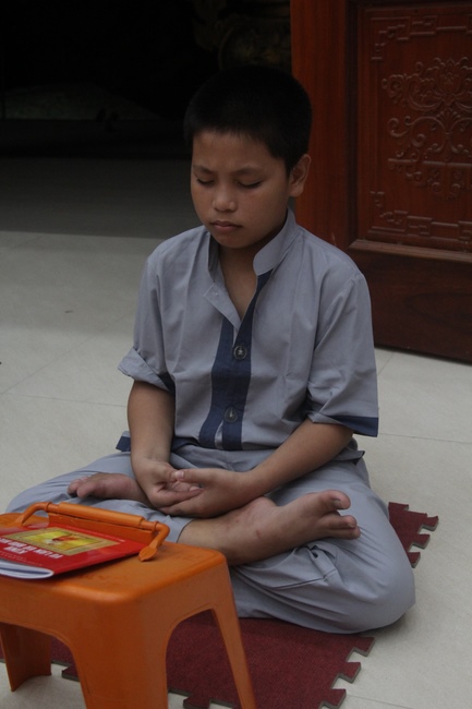 The Summer retreat at Giai Lam Pagoda in Ha Tinh