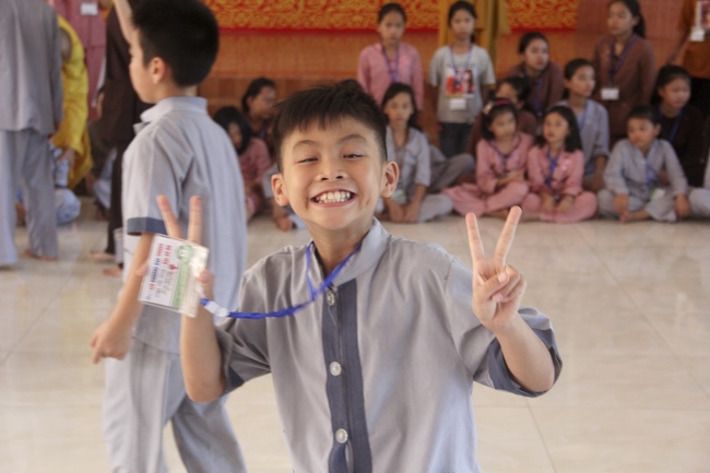 The Summer retreat at Giai Lam Pagoda in Ha Tinh