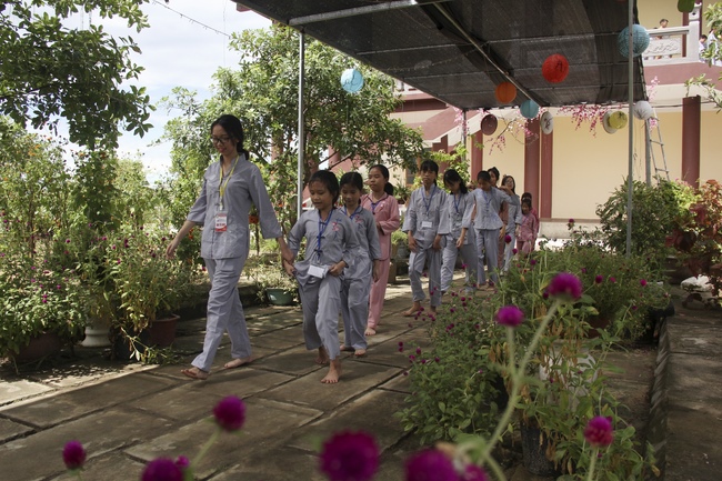 The Summer retreat at Giai Lam Pagoda in Ha Tinh