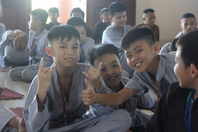 The Summer retreat at Giai Lam Pagoda in Ha Tinh