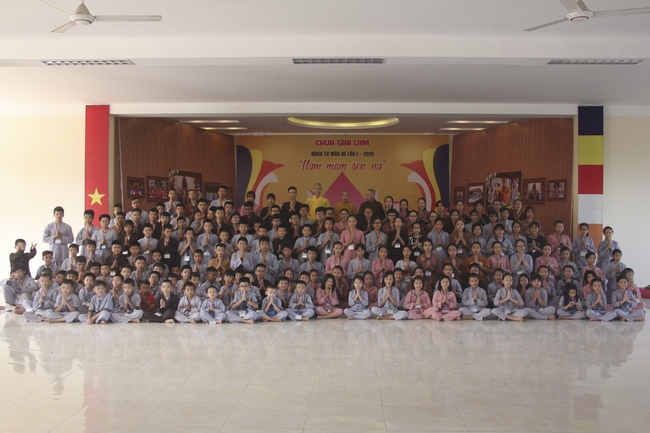 The Summer retreat at Giai Lam Pagoda in Ha Tinh