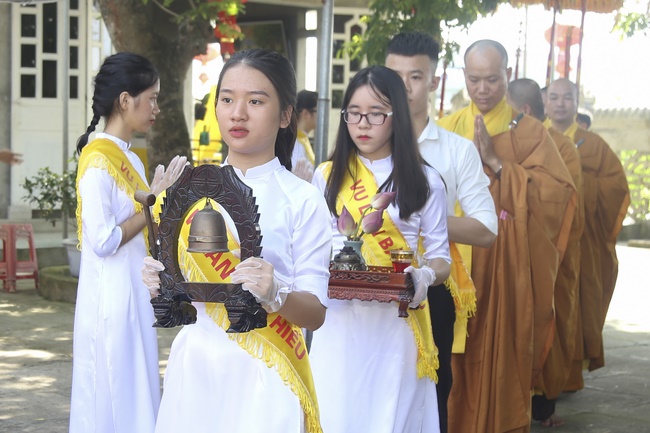 The Ullambana Ceremony at Dong Cao Pagoda In Thanh Hoa Province