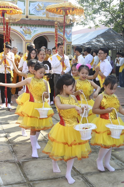 The Ullambana Ceremony at Dong Cao Pagoda In Thanh Hoa Province