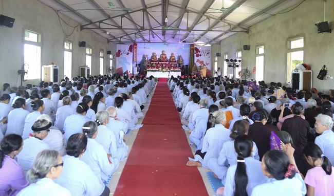 The Ullambana Ceremony at Dong Cao Pagoda In Thanh Hoa Province