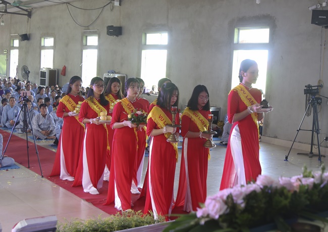 The Ullambana Ceremony at Dong Cao Pagoda In Thanh Hoa Province