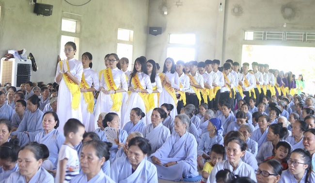 The Ullambana Ceremony at Dong Cao Pagoda In Thanh Hoa Province