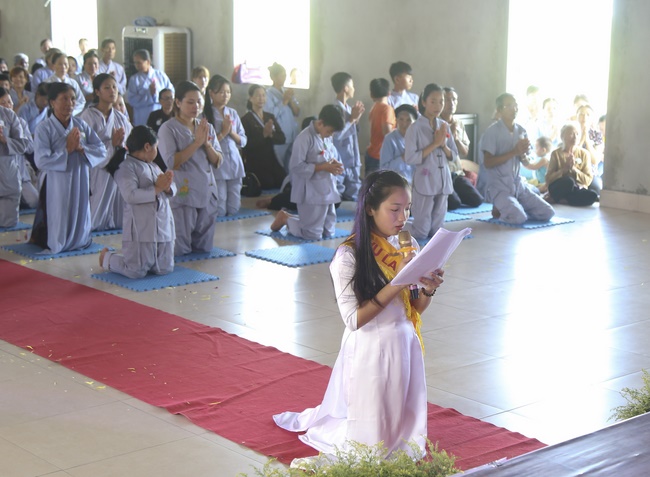 The Ullambana Ceremony at Dong Cao Pagoda In Thanh Hoa Province