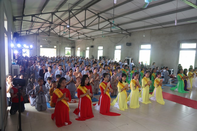 The Ullambana Ceremony at Dong Cao Pagoda In Thanh Hoa Province